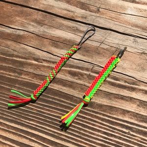 2 lanyards near 3 inches